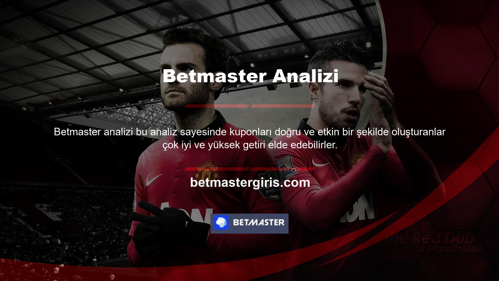 Betmaster canlı maç izleme özelliği, sitedeki tüm uydu kanallarının aktarımını gösterir