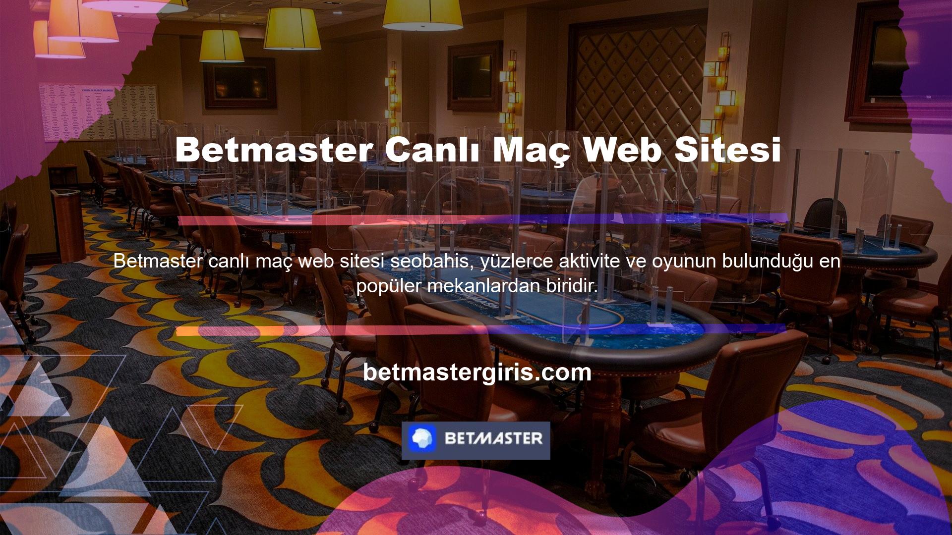 Betmaster canlı maç sitesi de maçları Canlı Maç İzle'den izlemekten keyif alan kişilerin ilgisini çekti